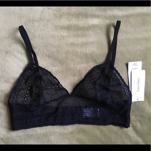 Calvin Klein Longline Triangle Bralette
